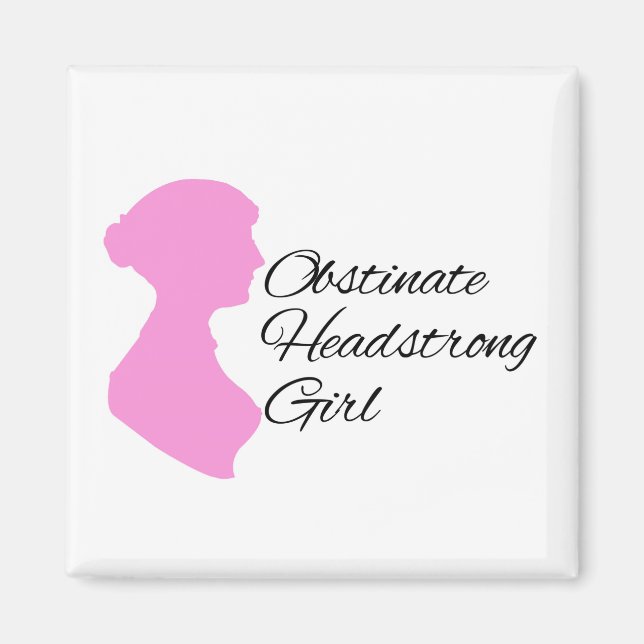 Obstint Headstrong Girl Magnet (Framsidan)