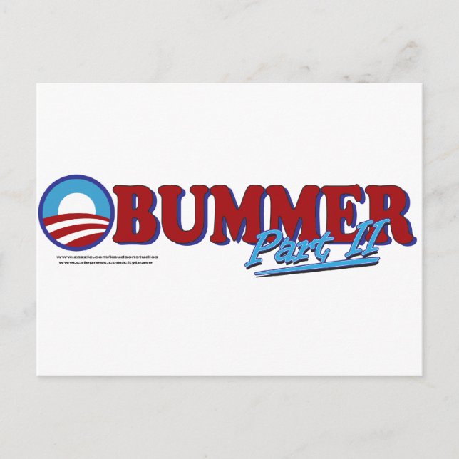 Obummer Del 2 Vykort (Framsida)
