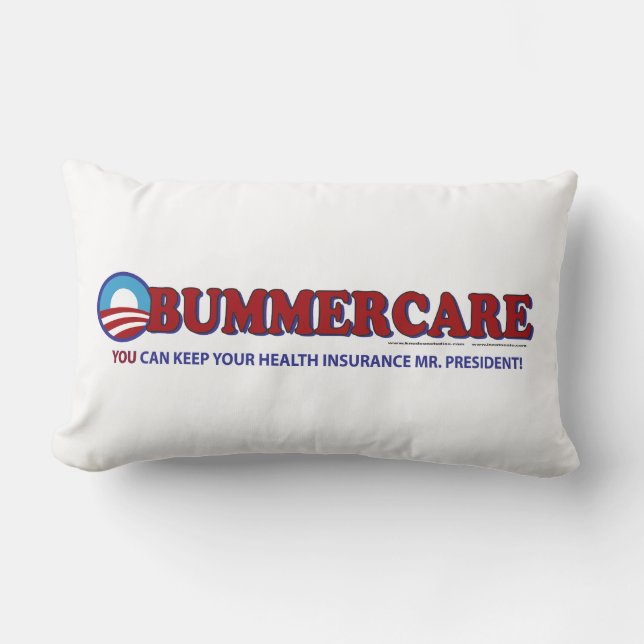 Obummercare Lumbarkudde (Framsida)