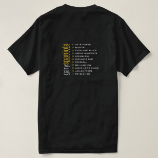 Obunden BLK - Fram och Bak 0128 T Shirt