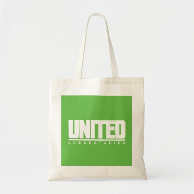 Obundet Laboratories Canvas Tote Bag w/Grönt Logot Tygkasse (Framsidan)