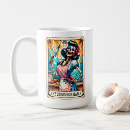 Obundet Mamma-Tarot Card Kaffemugg