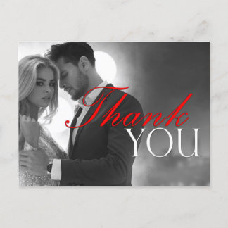 Obundet tackkort vykort