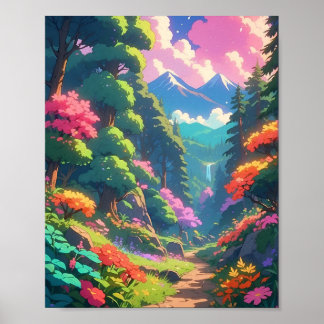 Obundet utforska naturen genom djur poster
