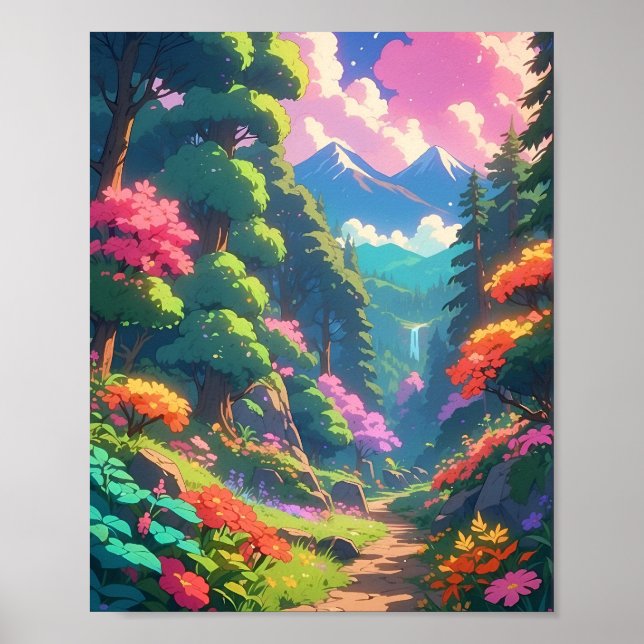 Obundet utforska naturen genom djur poster (Framsidan)