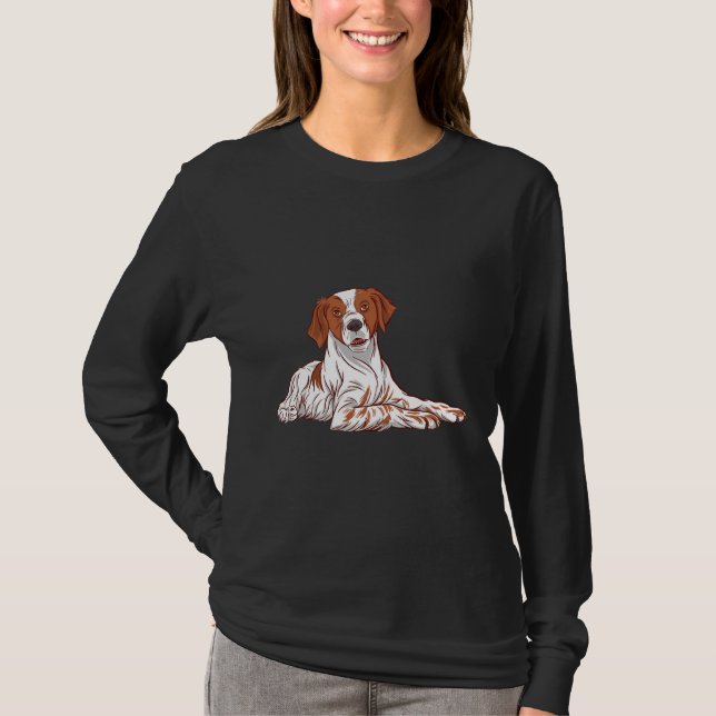 Obv Wire Haired Dachshund T Shirt (Framsida)