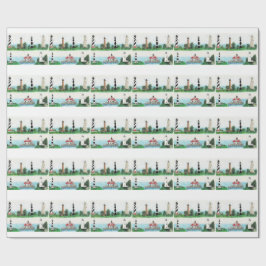 OBX Fyrar INPACKNINGSPAPPER Presentpapper