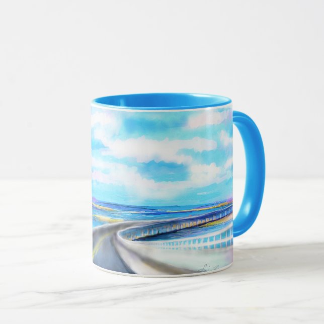 OBX Hwy 12 Mugg (Framsida höger)