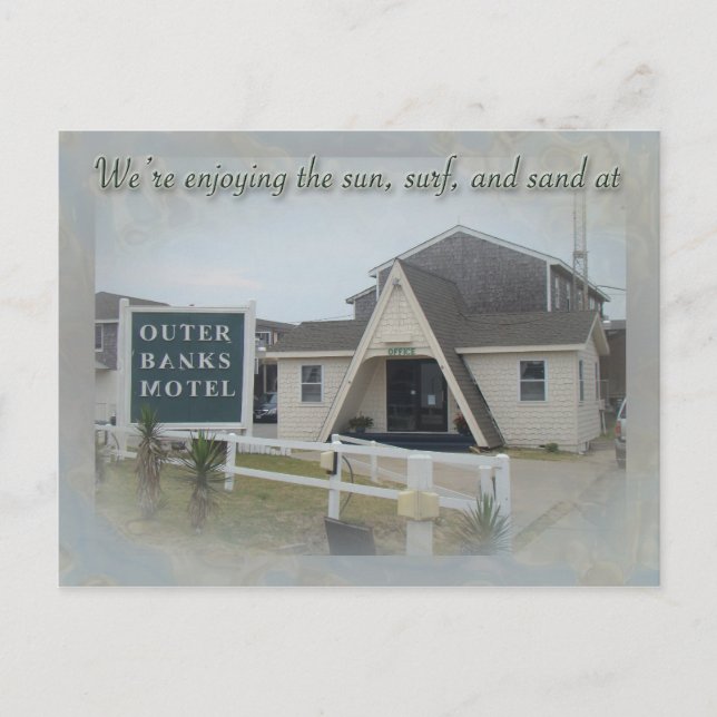 OBX Motel PC Vykort (Framsida)