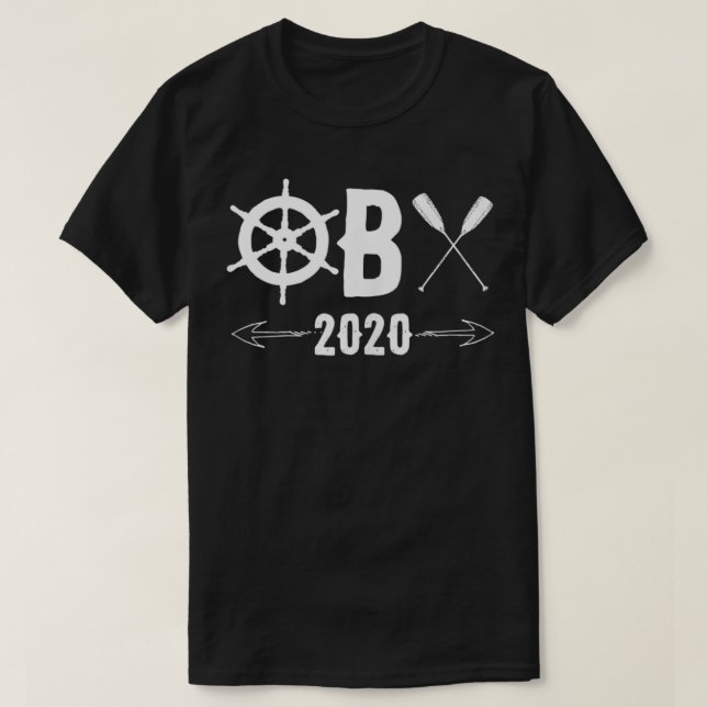 OBX Outer Banker NC 2020 Group Family Vacation T Shirt (Design framsida)