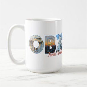 OBX Outer Banker Ställen Proud II Distress Kaffemugg