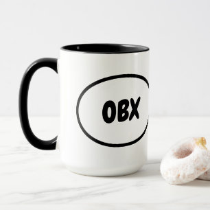 OBX Oval Mugg