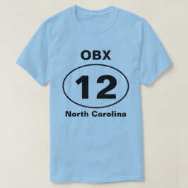 OBX Rt 12 Oval T Shirt