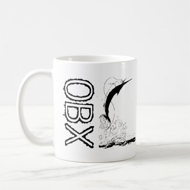 OBX Saltwater Sportfish Kaffemugg (Vänster)