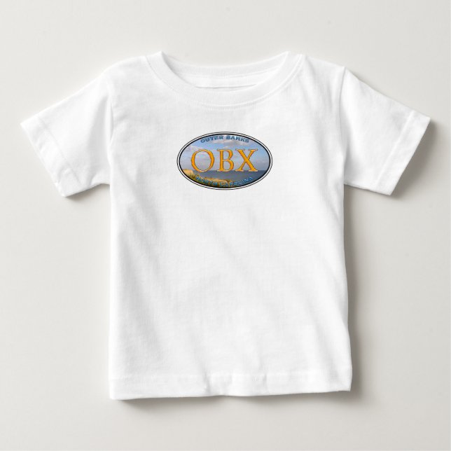 OBX Shoreline Oval T Shirt (Framsida)