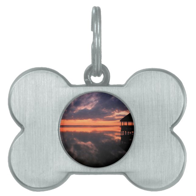 OBX Solnedgång ID-bricka Husdjur (Framsidan)