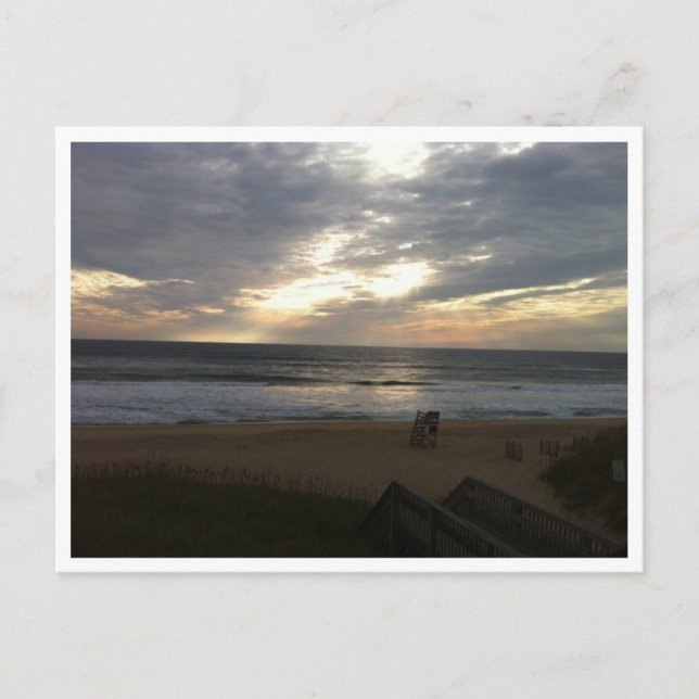 OBX Sunrise Vykort (Framsida)