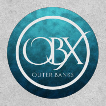 OBX Yttre Banker NC på Blått Vatten-bakgrundsblad