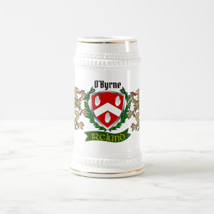 O'Byrne/Byrne Irish Shield Beer Stein Sejdel
