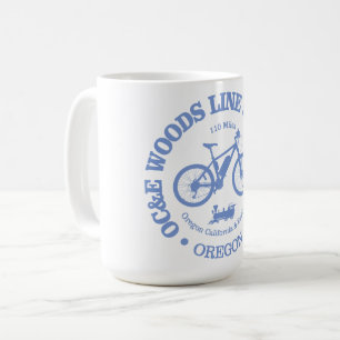 OC&E-Skogen-spårningsspår (cykling) Kaffemugg