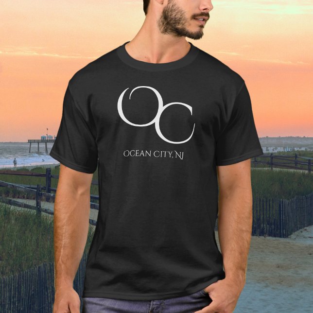 OC Ocean City, NJ Jersey Shore Beach T Shirt (Skapare uppladdad)