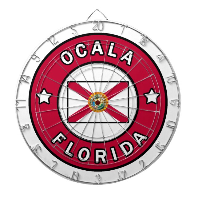 Ocala Florida Darttavla (Framsidan)