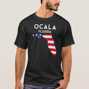 Ocala Florida Förenta staterna, USA, Travel Florid T Shirt