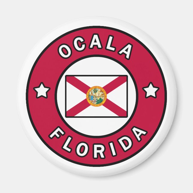 Ocala Florida Magnet (Framsidan)