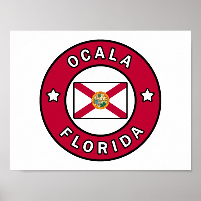 Ocala Florida Poster (Framsidan)