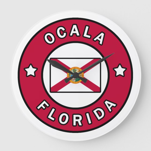 Ocala Florida Stor Klocka (Framsida)