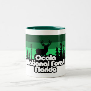 Ocala National Forest Florida Två-Tonad Mugg
