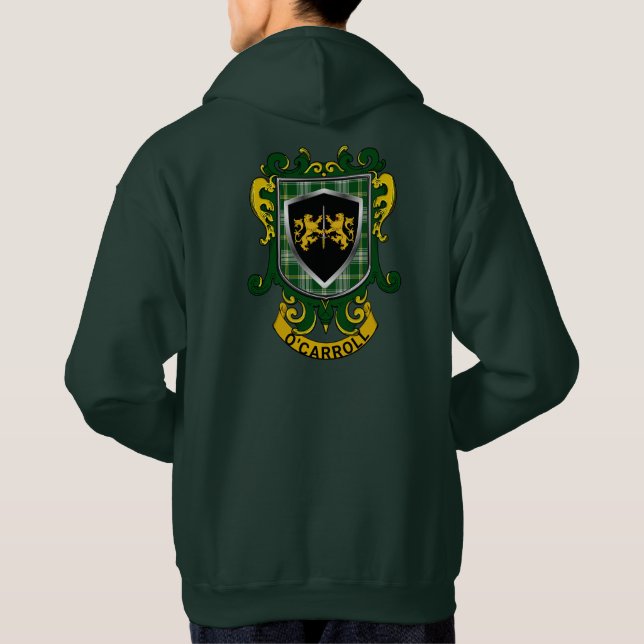 O'Carroll Irish Shield Hoodie (Baksida)