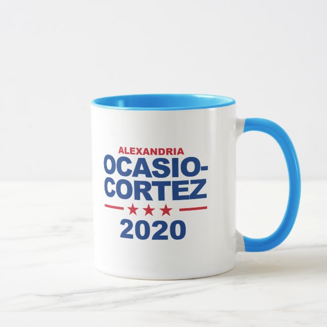 Ocasio-Cortez 2020 Mugg (Höger)