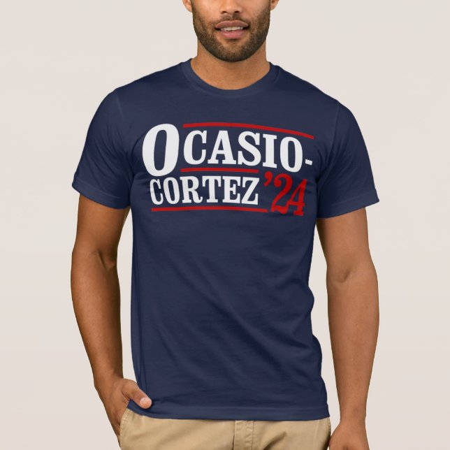 OCASIO CORTEZ '24 T SHIRT (Framsida)