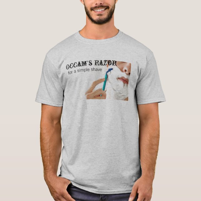 Occams rakkniv t shirt (Framsida)