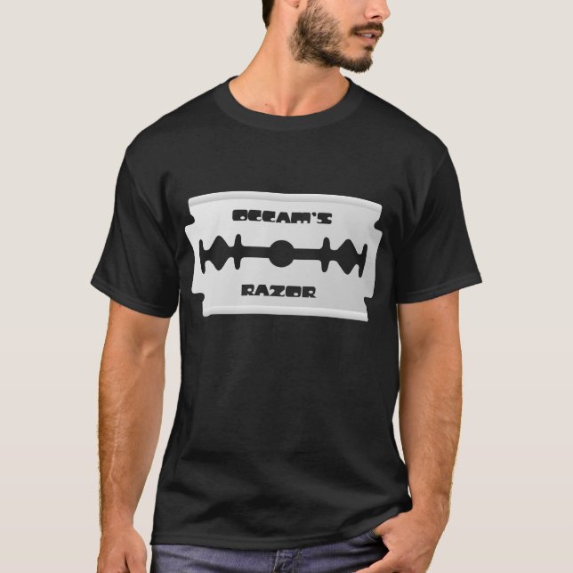 Occams rakkniv t shirt (Framsida)