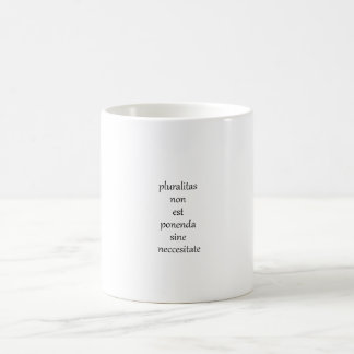 Occams rakknivmugg kaffemugg