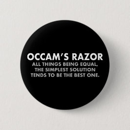 Occams Razor Definition Science Geek Knapp