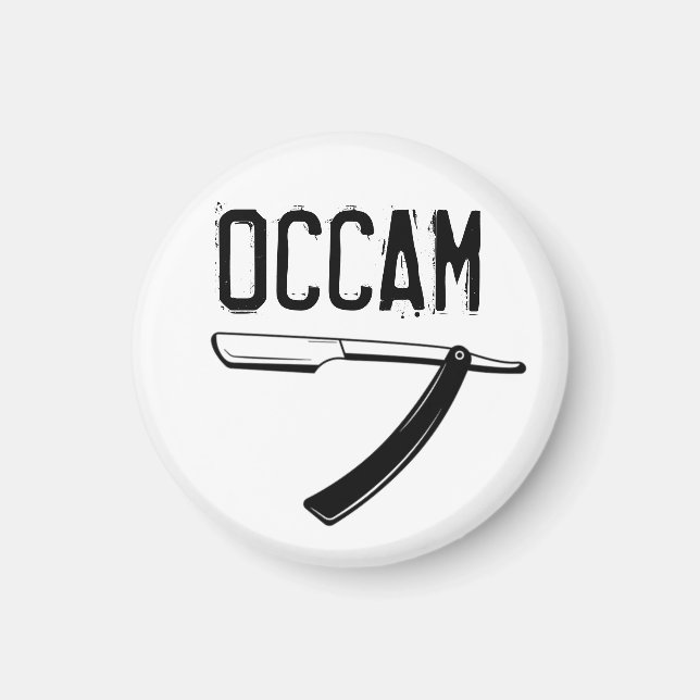 Occams Razor Magnet (Framsidan)