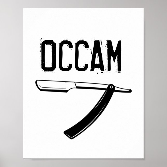 Occams Razor Poster (Framsidan)