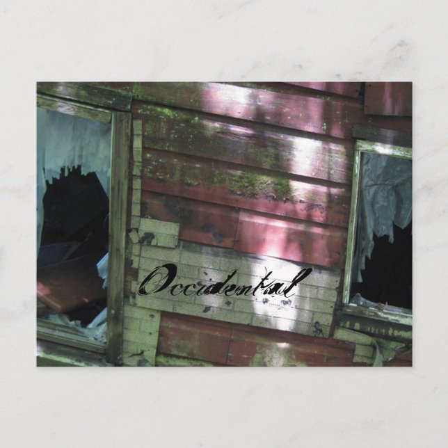 Occidental, Ca. Vykort (Framsida)