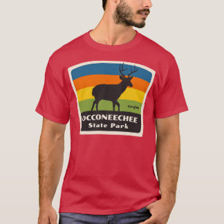 Occoneechee State Park Virginia Roaming Hjort T Shirt