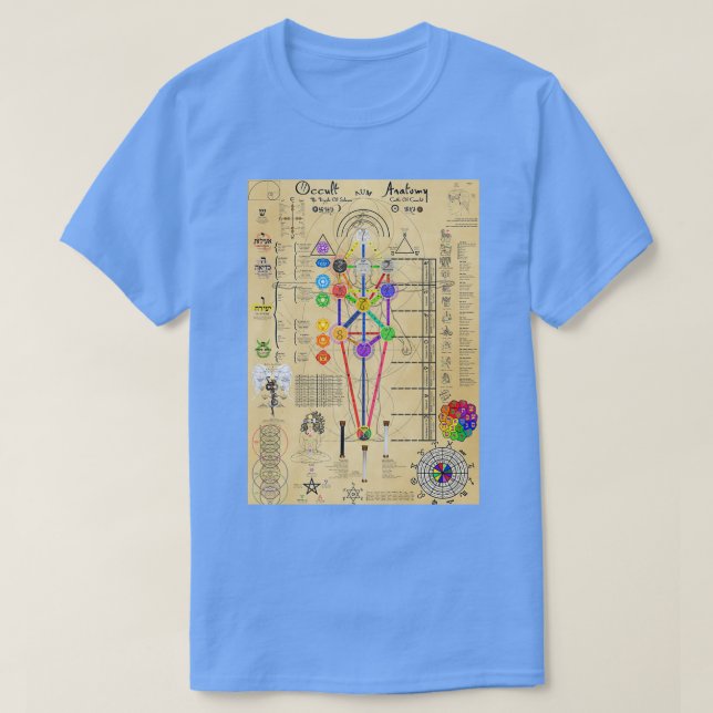 Occult Anatomy Long T Shirt (Design framsida)