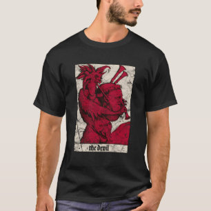 Occult Baphomet Djävulen Medieval Satan Antichris T Shirt