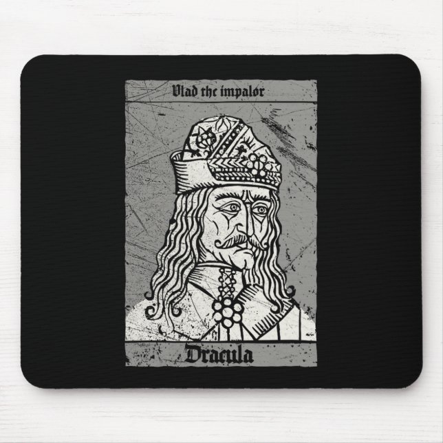 Occult Dracula - Vlad the Impaler Horror Vampire Musmatta (Framsidan)