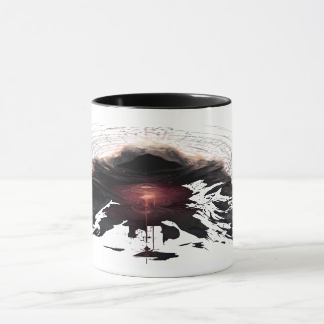 Occult Figure Dark Art Mugg (Center)