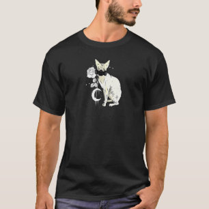 Occult Måne Ro Witchcraft Witch Sphynx Cat Cyber T Shirt