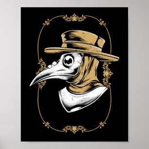 Occult Medieval Plague Doktor Poster