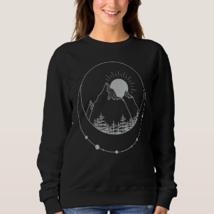 Occult Mystic Magic Indoorsy Outdoorsy Mountain Su T Shirt