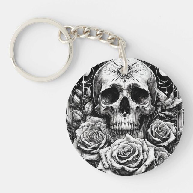 Occult Pentacle Skeleton Skull & Ro (Framsidan)
